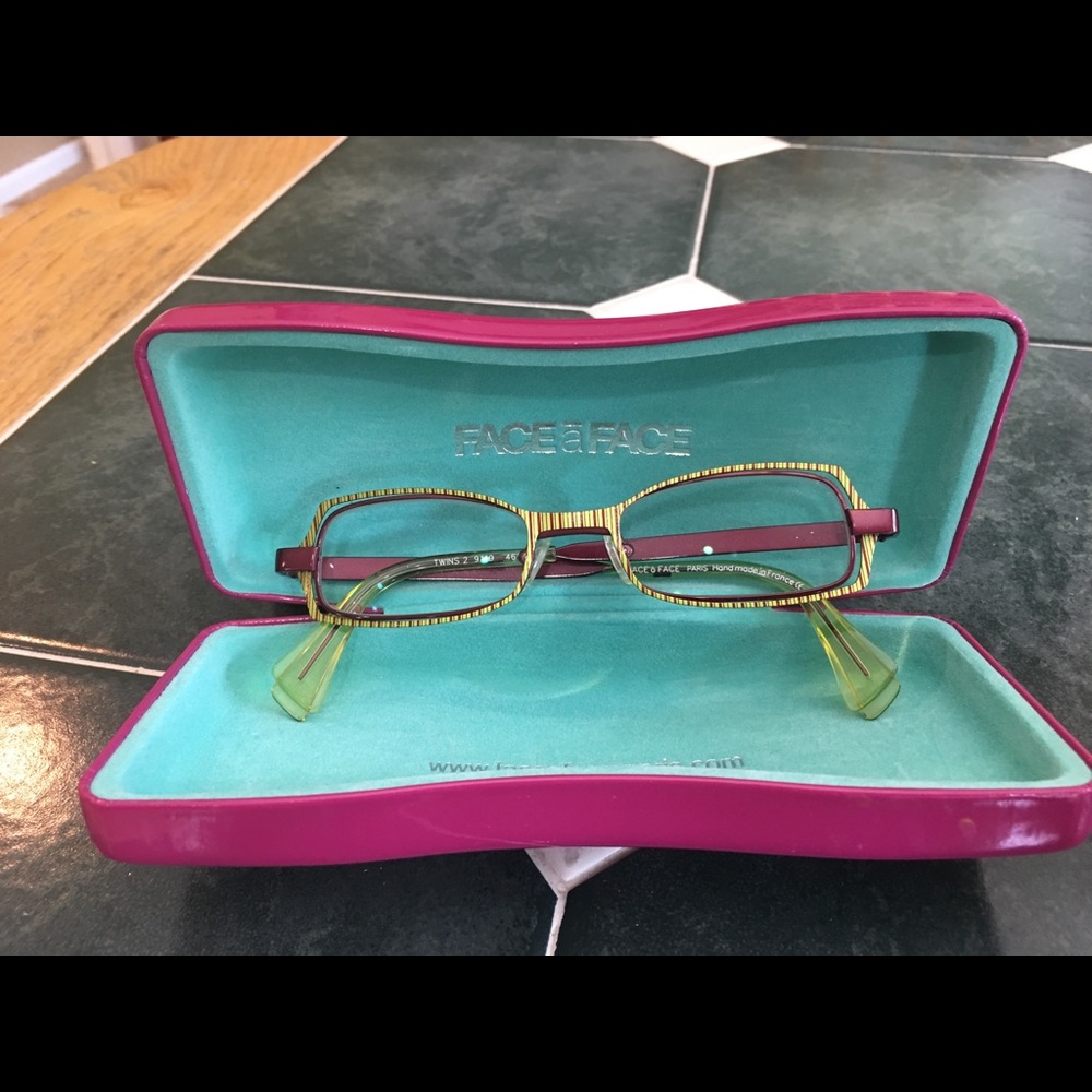 Face A Face Eyeglass Frames Gem